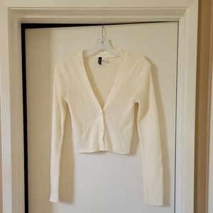 H&M DIVIDED Ribbed Cardigan